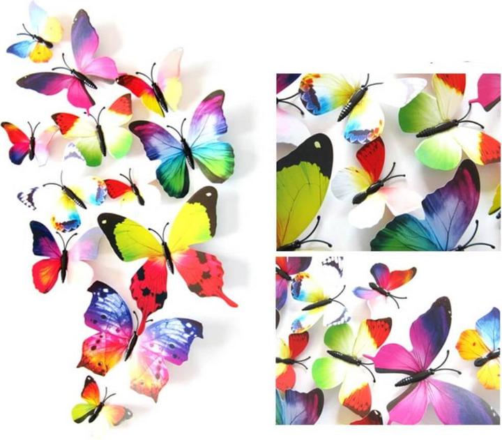 Produktbild Cover-Discount 3D Schmetterlinge