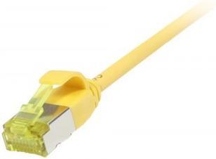 Produktbild Synergy 21 Patchkabel RJ45, CAT6A 500Mhz, 0,25m, gelb, UFTP, slimline rund d3,8mm, TPELSZHS (U/FTP, CAT6a, 0.25 m)