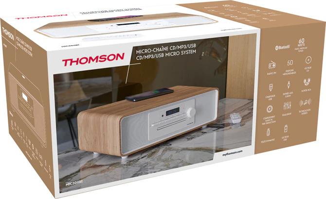Produktbild Thomson MIC301IBT (Bluetooth, CD Player, WLAN, 1x 60 W)