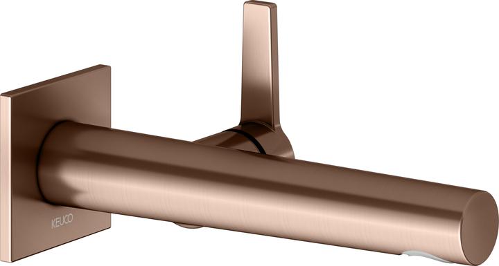 Brushed rose gold