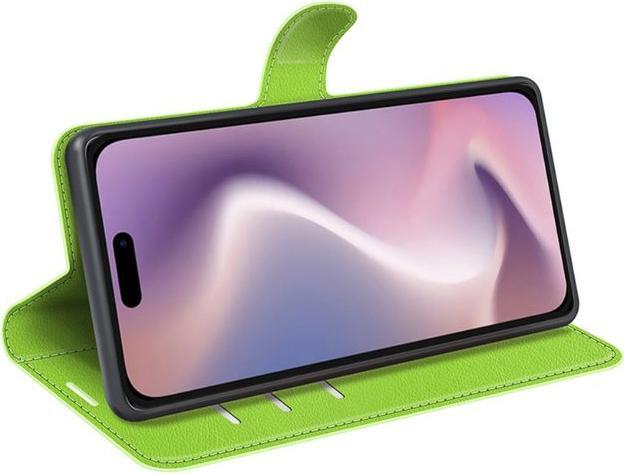 Immagine prodotto MU Classic Serie di copertine per libri in pelle Litchi (Apple iPhone 16 Pro)