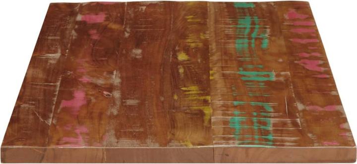 Produktbild VidaXL Tischplatte Massivholz Holzplatte Esstisch Couchtisch 90x70x1,5cm Altholz