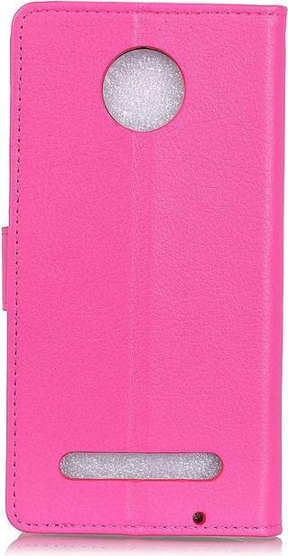 Image du produit MU Classic Série de couvertures de livres en cuir litchi (Motorola Moto Z3 Play)