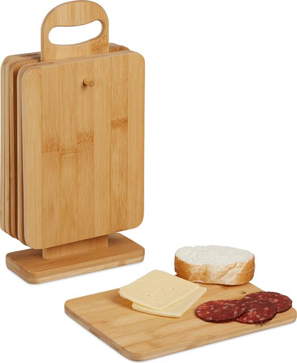 Actual product image Relaxdays Frühstücksbrettchen Set