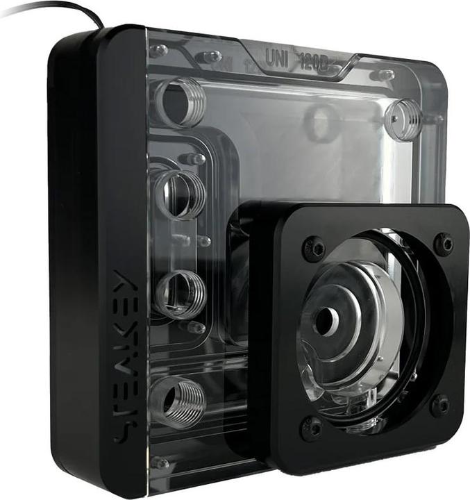 Produktbild Aquatuning Stealkey UNI 120D Distro Plate