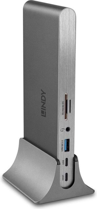 Immagine prodotto Lindy Docking station USB 3.2 Tipo C per computer portatili (USB-C, 3 Porti)