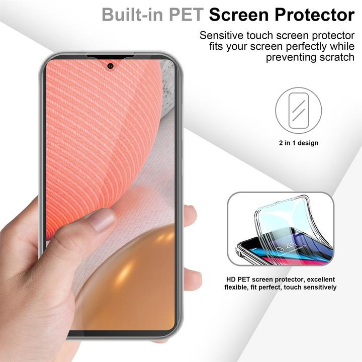 Actual product image Cadorabo TPU 360 Degree Case Cover (Samsung Galaxy A72)