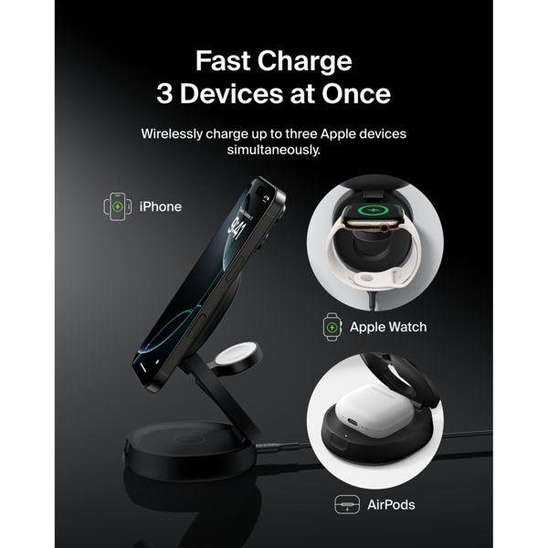 Productafbeelding Belkin Boost Charge Z-Fold 3-in-1 Qi2 (15 W)