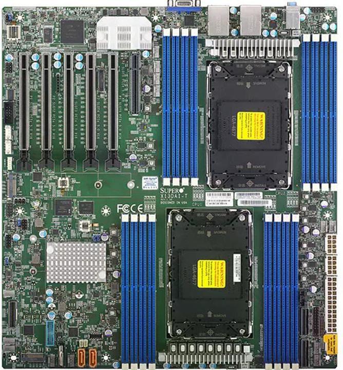 Supermicro Carte mère X13DAI-T (LGA 4677, Intel C741, E-ATX)