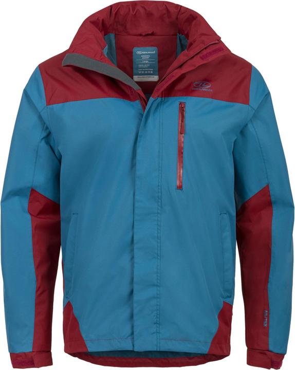 Produktbild Highlander Kerrera Jacket Petrol/Bgny Red S (S)