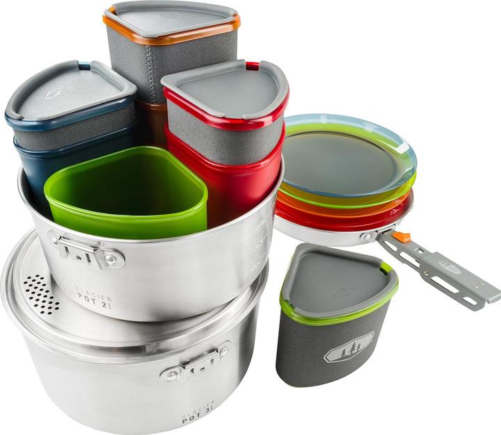 Produktbild GSI Glacier Stainless Camper Cooking Set