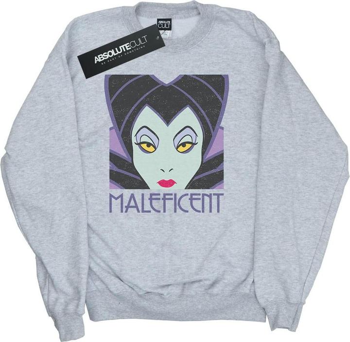 Produktbild Disney Maleficent Cropped Head Sweatshirt (M)