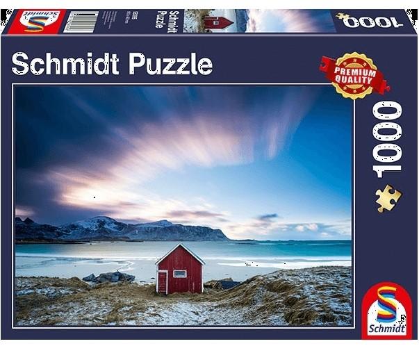 Actual product image Schmidt Spiele Hut on the Atlantic coast (1000 pieces)