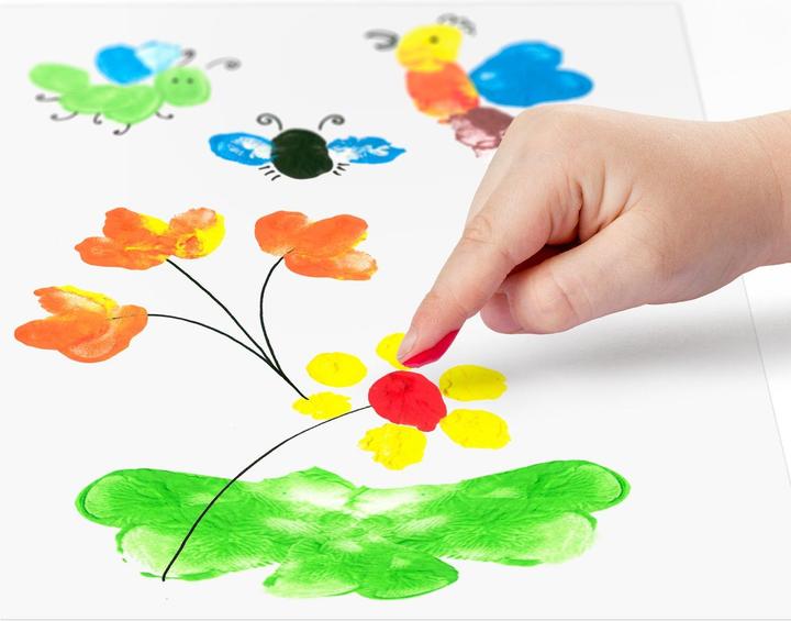 Actual product image Staedtler Finger painting color 'Noris junior (Multicoloured, 750 ml)