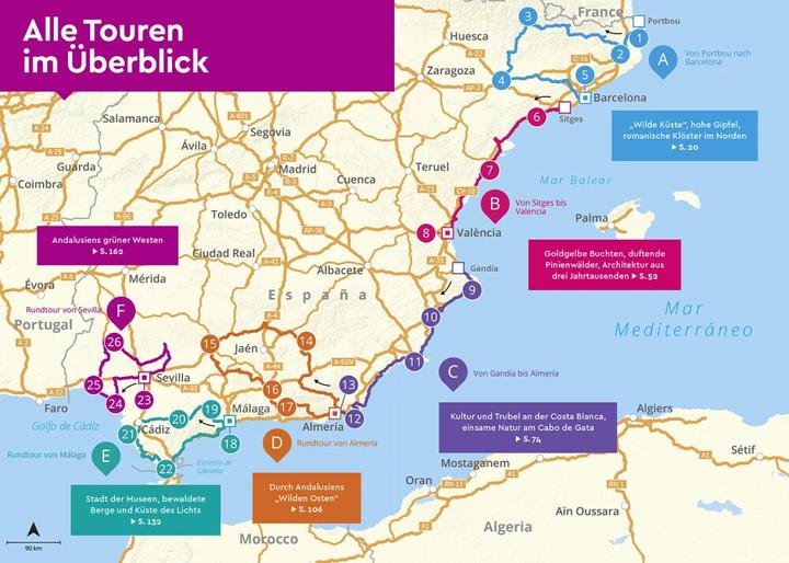 Produktbild Camper Guide Spanien: Mittelmeerküste, Katalonien & Andalusien (Deutsch, Jan Marot)