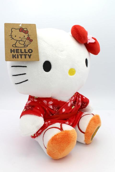 Actual product image Hello Kitty Kimono Eco Plush (24 cm)