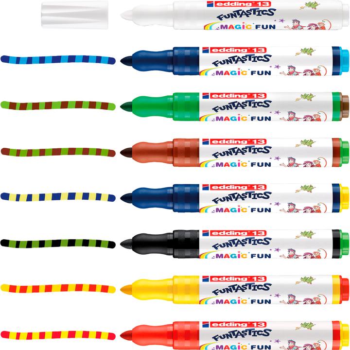 Immagine prodotto Edding Pennarelli Funtastics set di 8 (Multicolore, 8 x)