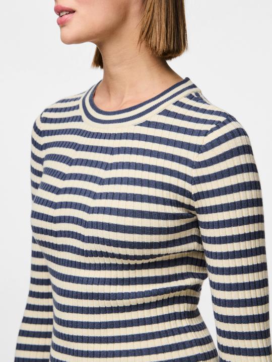 Actual product image Pieces Pccrista Ls O-Neck Knit Noos Bc (L)