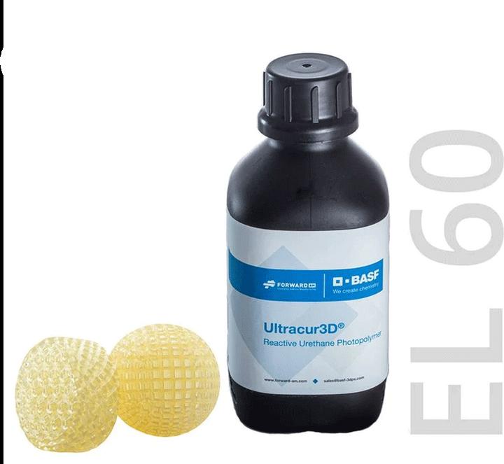 Actual product image Basf Ultracur3D EL 60 Transparent 1.000g (Transparent)