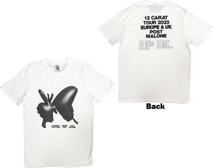 Produktbild Post Malone Inflatable Butterfly 2023 Tour Back Print (M)