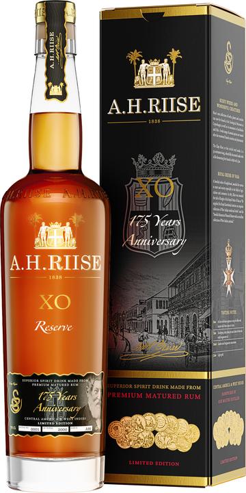 A.H.Riise X.O. Réserve 175 Years Anniversary Rum (1 x 70 cl)