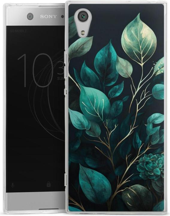 Produktbild DeinDesign Silikon Hülle für Sony Xperia XA 1 Handyhülle Case Smartphone Schutzhülle Eukalyptus Blätter (Sony Xperia XA1)