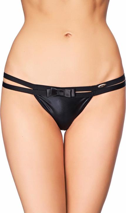 Actual product image 7 Heaven String in black (L)