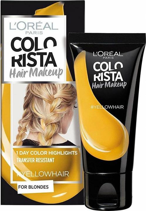 Actual product image L'Oréal Paris L'oreal Paris Colorista Hair Make Up Yellow 30ml (Yellow)