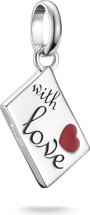 Immagine prodotto Thomas Sabo Charm-Anhänger Liebesbrief Connect Silber (Argento 925, Smalto)