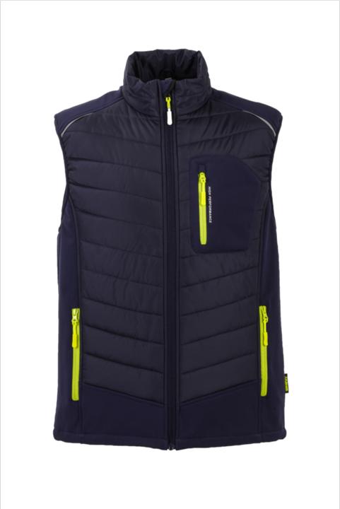 Actual product image Planam Stretchline winter waistcoat navy size 4XL (4XL)