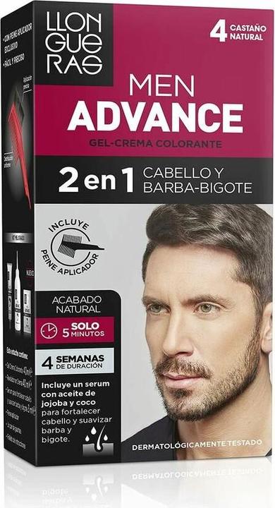 Image du produit Llongueras MEN ADVANCE #4-castaño ceniza (#4-castaño ceniza)
