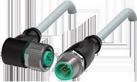 Image du produit Pepperl & Fuchs V1W0.5MPURABGV1G Câble de connexion blindé - Câble - Blindé