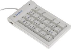 Actual product image Evoluent Goldtouch Keyboard USB Numeric (DE, Cable)