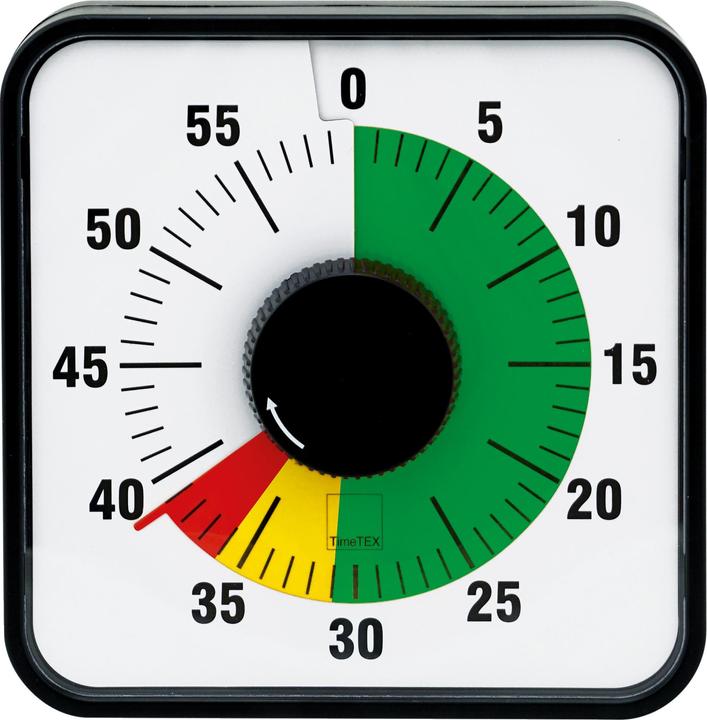 Actual product image TimeTEX Automatic timer clock, table/wall (190 mm)