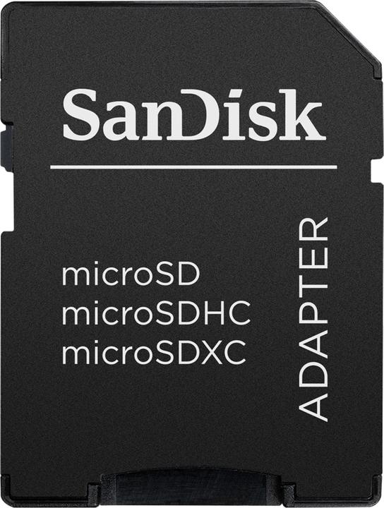 Actual product image SanDisk Ultra microSD A1 (64 GB, microSDXC, U1, UHS-I)