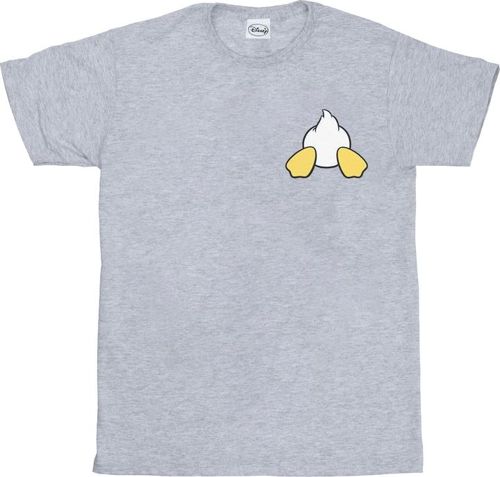 Disney Donald Duck Backside Breast Print TShirt (S)