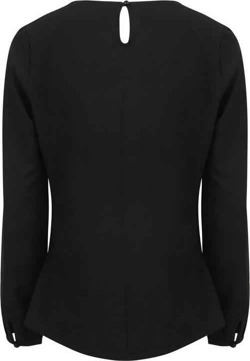 Produktbild Henbury Bluse Bundfalten Langärmlig (4XL)