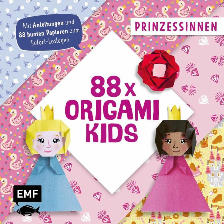 Productafbeelding 88 x Origami Kids – Prinzessinnen (Duits, Thade Precht, 2025)