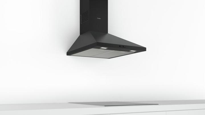 Produktbild Bosch Hausgeräte Serie 2 DWP64BC60, 360 m³/h, Ducted, A, A, C, 54 dB (Wandhaube)