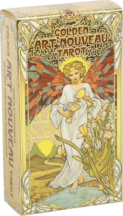 Actual product image Something Different Golden Art Nouveau Tarot Cards (78 pcs.)