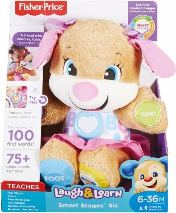 Actual product image Fisher-Price Fisher Price Siostrzyczka Szczeniaczka Poziomy Nauki (FPP63) (Polish)