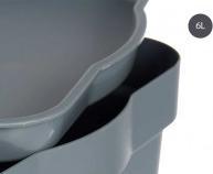 Image du produit Kipit Caisse en plastique avec couvercle (6 l)