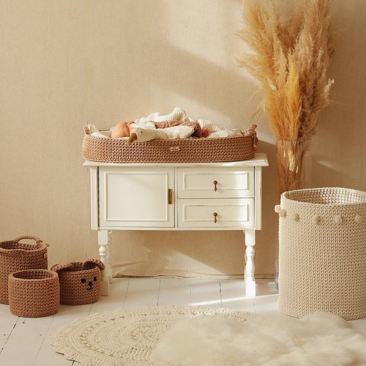 Image du produit Lil Things Panier à langer avec matelas (Unité de changement)