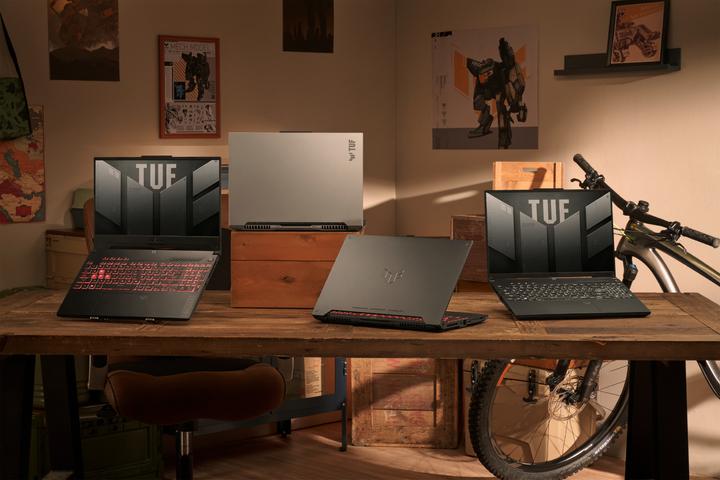 Actual product image ASUS TUF Gaming A15 FA507NVR-LP120W gaming laptop Ryzen 7 7435HS | RTX 4060 | 16 GB | 512 GB SSD (15.60", AMD Ryzen 7 7435HS, 16 GB, 512 GB, Eng. Int.)