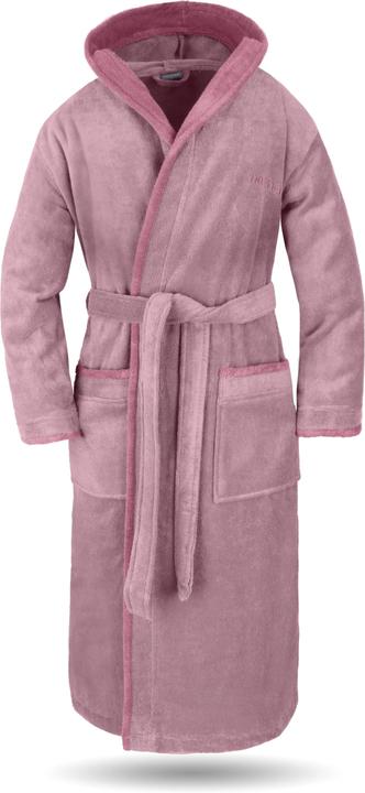 Normani Damen Wellness-Bademantel aus 100% Baumwolle