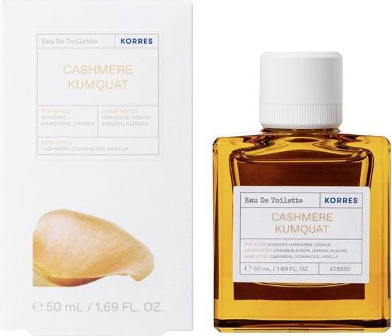 Actual product image Korres Cashmere Kumquat Eau de Toilette (Eau de toilette, 50 ml)