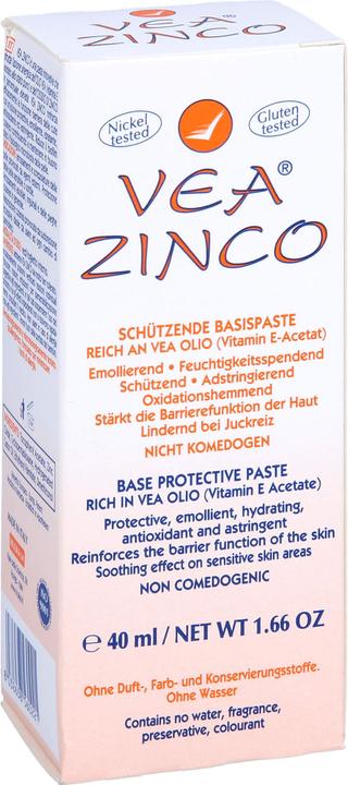 Immagine prodotto VEA Pasta protettiva con pasta di ossido di zinco (Crema corpo, 40 ml)