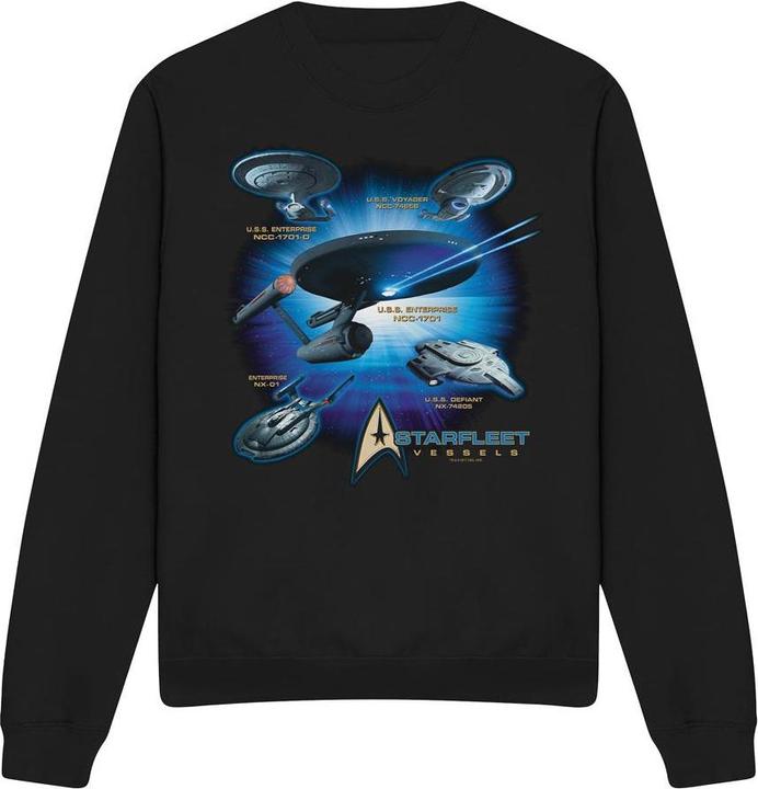 Immagine prodotto Starfleet Vessels Felpa Adulto Unisex (XL)