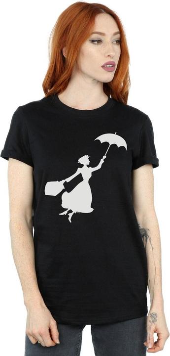 Immagine prodotto Disney Mary Poppins Flying Silhouette Maglietta Ampia Donna (XL)