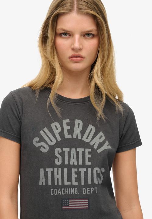 Actual product image Superdry Athletic Graphic Fitted Tee (10)